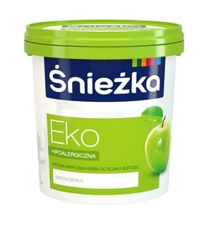 Farba śnieżka EKO