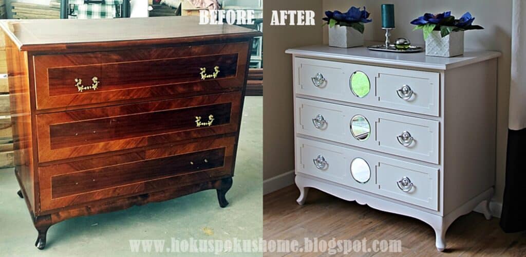 Renowacja starej komody