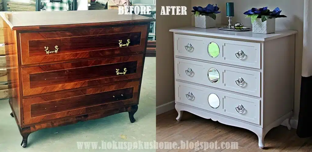 Renowacja starej komody