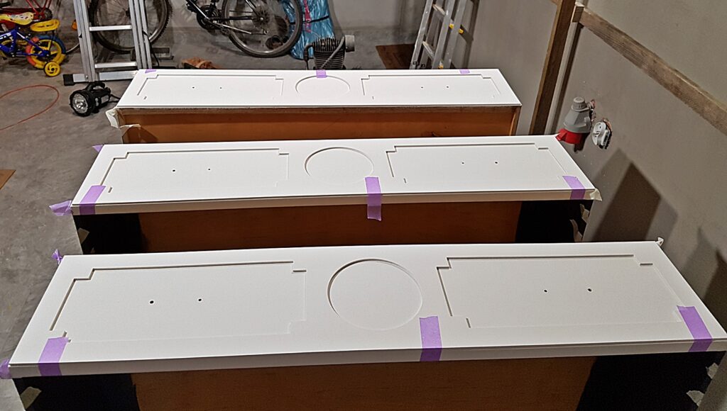 szuflady po renowacji i malowaniu