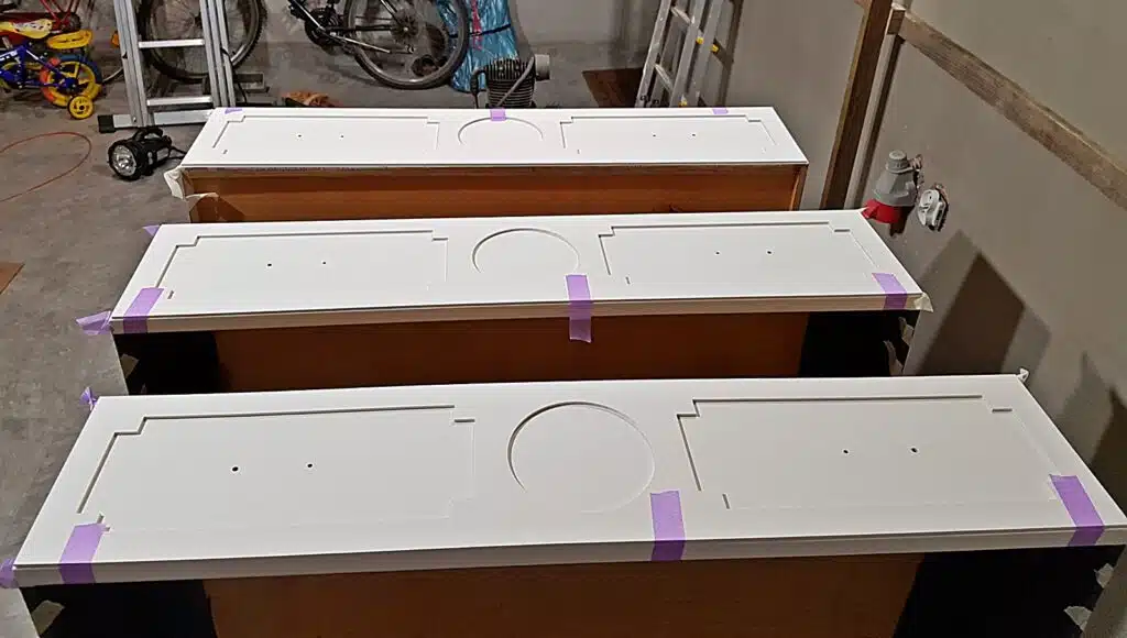 szuflady po renowacji i malowaniu