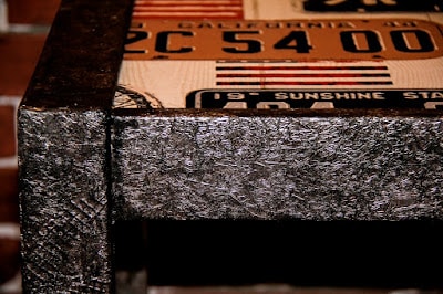 Efekt metalu z folii aluminiowej - zdjęcie