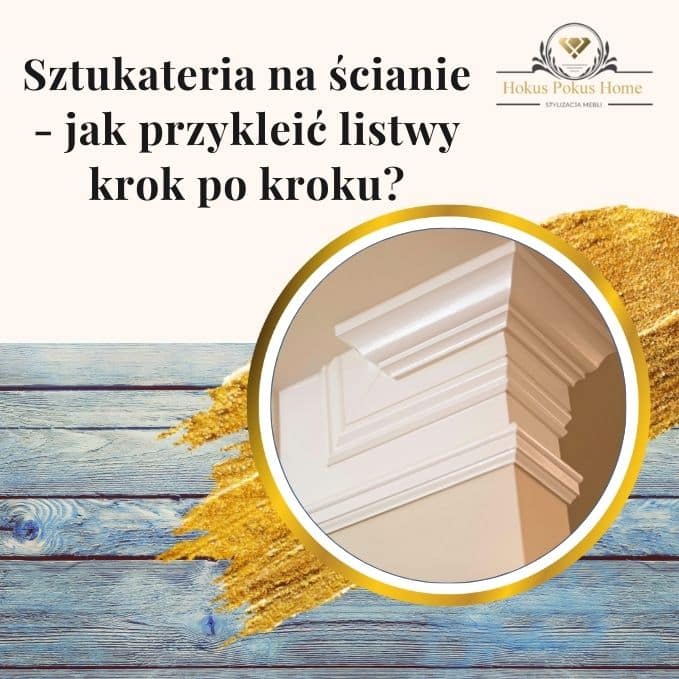 Sztukateria na ścianie - jak przykleić listwy krok po kroku - obrazek wyróżniający