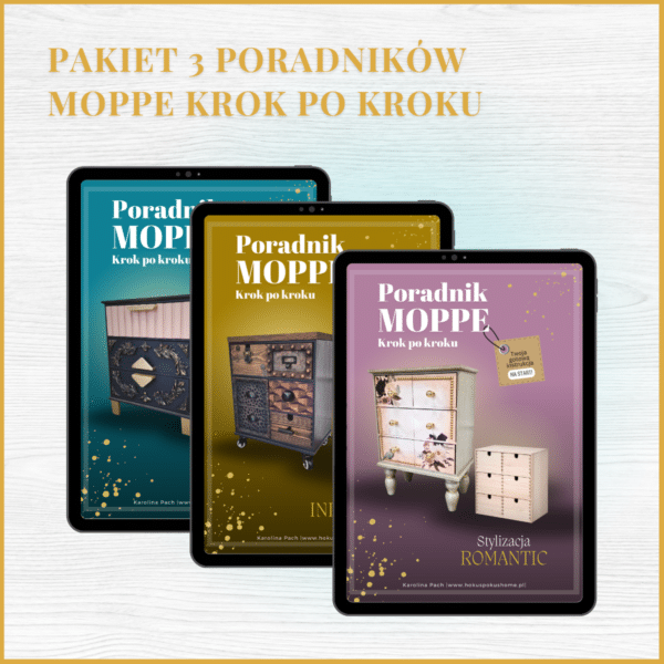 OTO Pakiet 3 Poradników Moppe Krok po Kroku