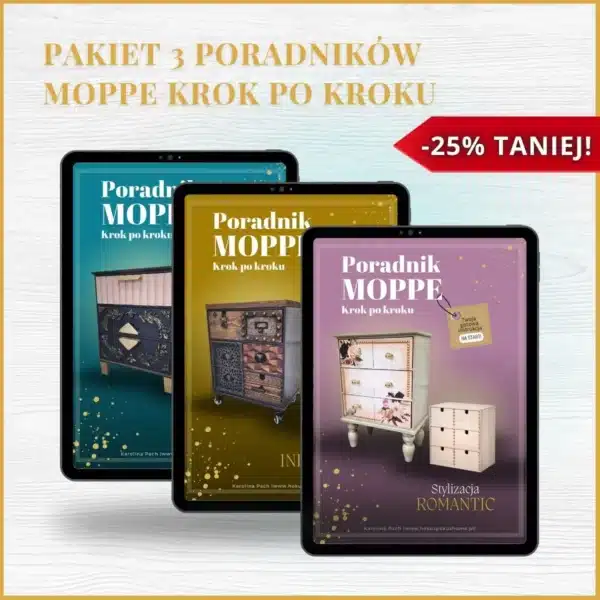 Pakiet 3 Poradników Moppe Krok po Kroku