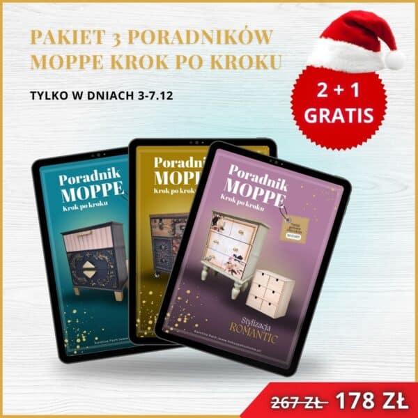 Pakiet 3 Poradników Moppe Krok po Kroku